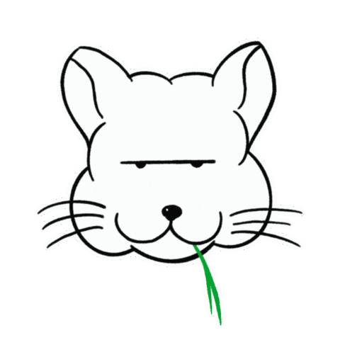 Munch Chinchilla Sticker