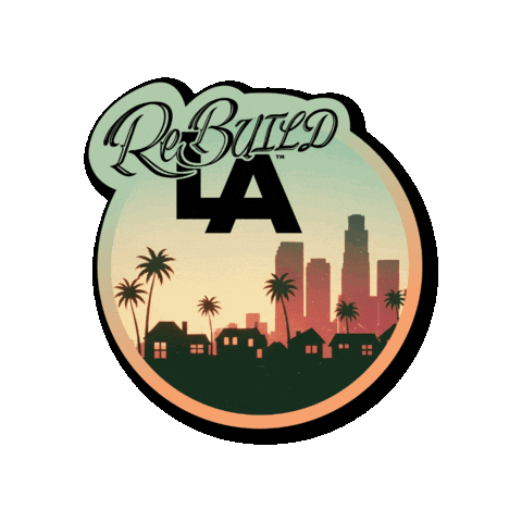 Los Angeles Sticker by HabitatLA