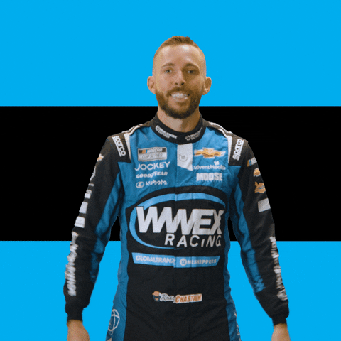 wwexracing thumbs up nascar wwex racing ross chastain GIF