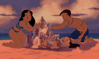 Lilo And Stitch Beach GIF by Disney
