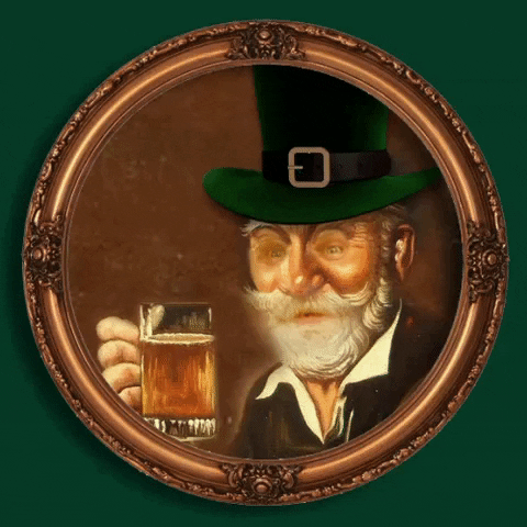 St Patricks Day Celebration GIF by What's the GIF