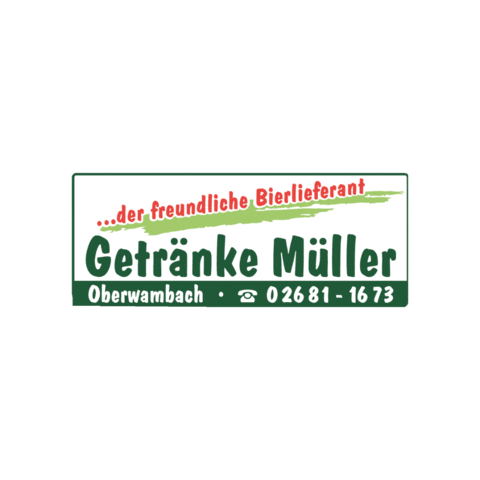 Getränke Müller Sticker
