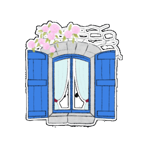 Rose Window Sticker