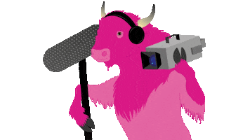 Production Recording Sticker by Pink Buffalo Films