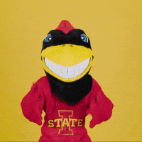 Happy Way To Go GIF by Iowa State University Foundation