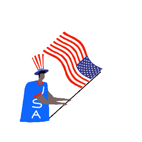Independence Day Usa Sticker