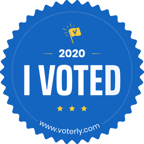 Voting Election Day Sticker by Voterly