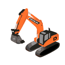 Hyundai Excavator Sticker by DevelonAsia