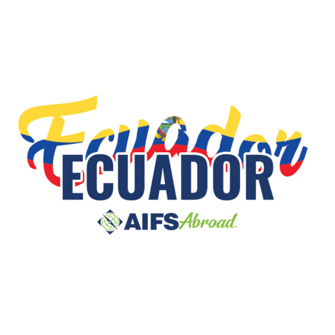 Ecuador Go Abroad Sticker by AIFS Abroad | Study Abroad & International Internships