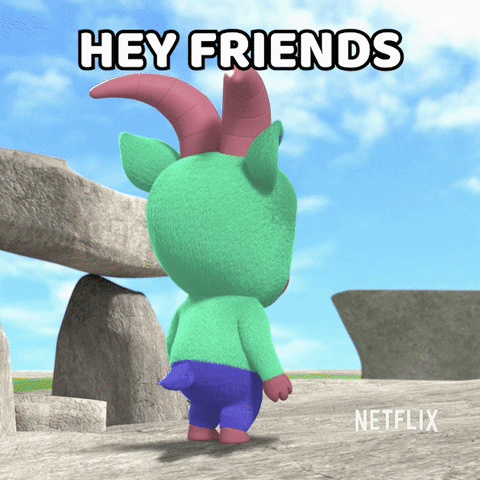 Hello Friends Ibex GIF by YooHoo to the Rescue