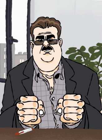 Bureau Pause Clope GIF