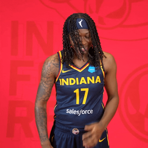 Stop It Womens Basketball GIF by Indiana Fever
