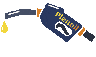 Driving Gas Station Sticker by Plenoil