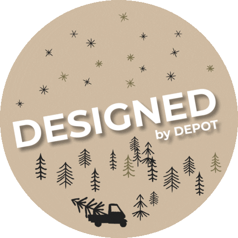 Christmas Scandi Sticker by DEPOT