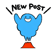 Volcano Sticker by kagospo