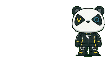Vogepanda Sticker