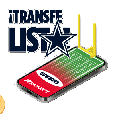 Monday Night Football Cowboys Sticker by Banorte