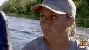 history channel woman GIF by Swamp People