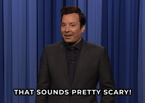 Scared Jimmy Fallon GIF by The Tonight Show Starring Jimmy Fallon - Find & Share on GIPHY