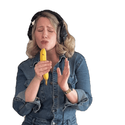 Banaan Sticker by Anne Ermens