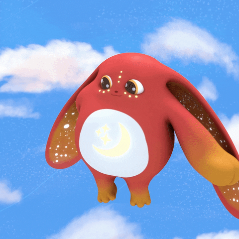 3D Love GIF by Moon Pals