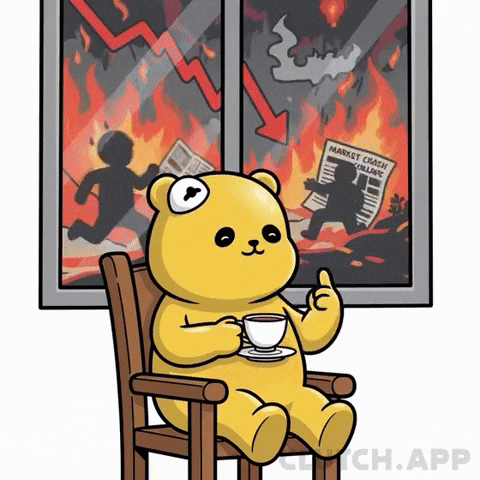 This Is Fine Tea Time GIF by Kanpai Pandas