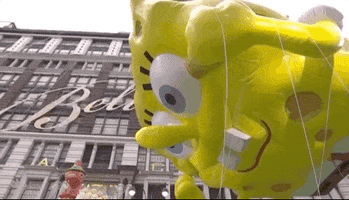 Spongebob Squarepants GIF by The 94th Annual Macy’s Thanksgiving Day Parade