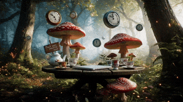 Wonderland Step Away GIF