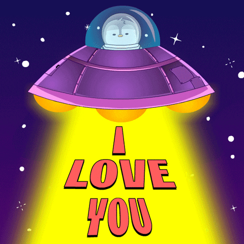 Love You Wow GIF by Pudgy Penguins