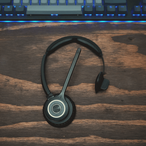 Wireless Headset GIF