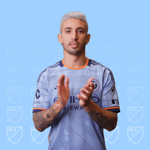 New York City Fc Applause GIF by Major League Soccer