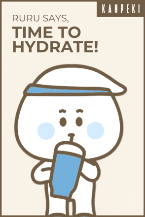 Japanese Hydrate GIF by Kanpeki Care
