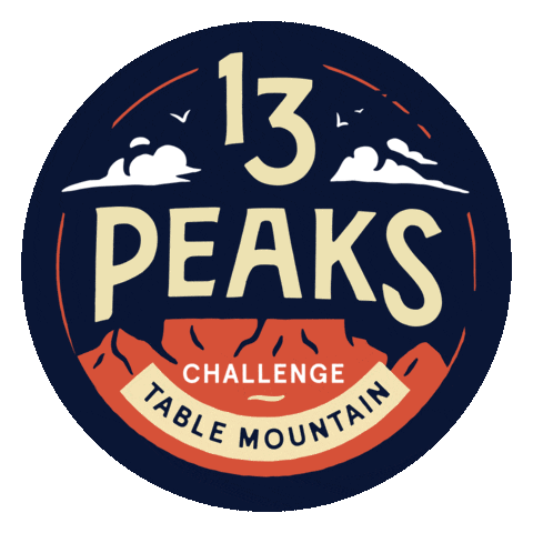 13 Peaks Sticker