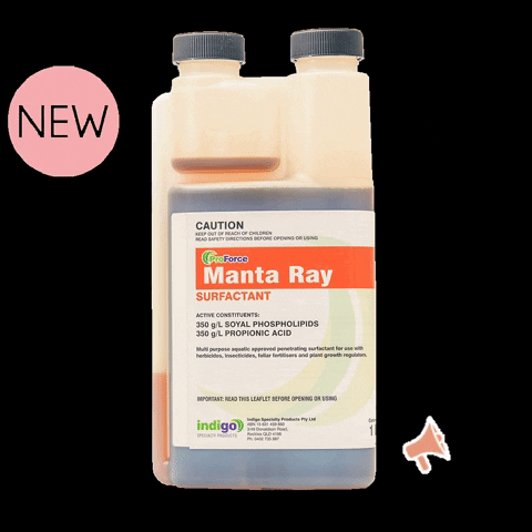 Manta Ray Surfactant GIF by Lawn Solutions Australia