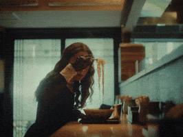 Hungry Dinner GIF by Laufey