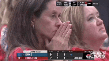 Nervous Sport GIF by NCAA March Madness