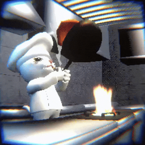 Fried Rice Cooking GIF