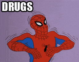 spider man drugs GIF