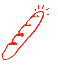 Baguette Sticker