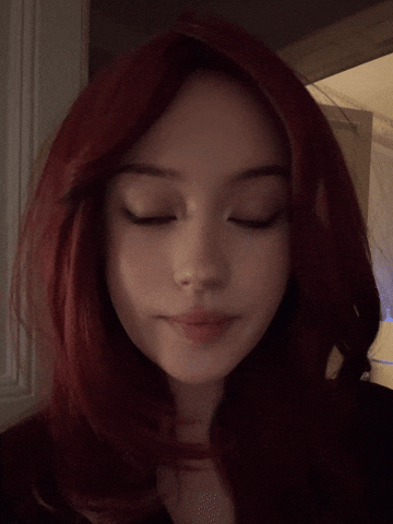 Cute Girl Flirting GIF