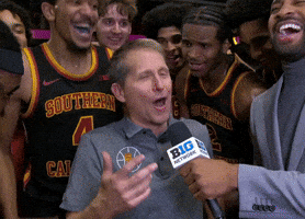 Basketball Hoops GIF by USC Trojans