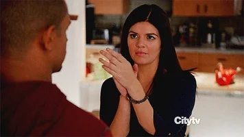tv annoyed happy endings unimpressed sarcastic GIF