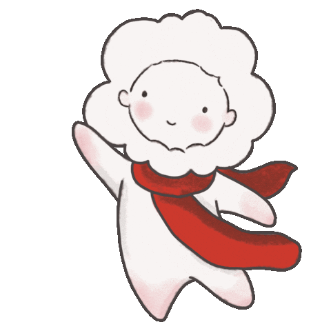 Cloud Dancing Sticker by Ogin Nayam