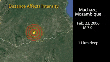 Earthquake Distance GIF by Incorporated Research Institutions for Seismology (IRIS)