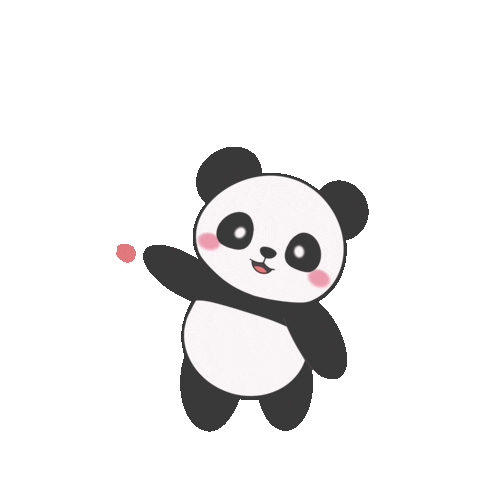 Copywriting Panda Sticker