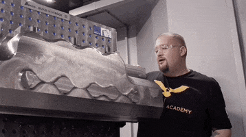Make It Rain Manufacturing GIF by TITANS of CNC