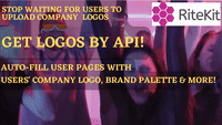 Fill user pages by API: company logo, brand colors