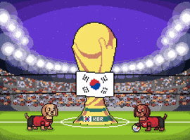 South Korea Football GIF by Abstract HotDogs