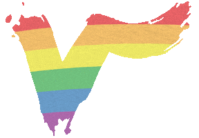 Rainbow Pride Sticker by Vegans of Rosenheim