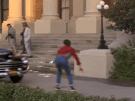 Skateboard Stunt GIF by Back to the Future Trilogy